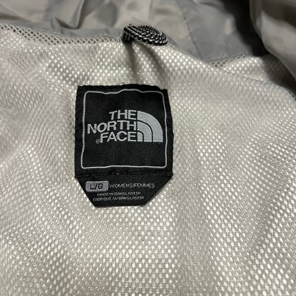 The North Face Coat Womens Large Hyvent Nylon Hooded Rain Jacket *flaw - Picture 10 of 11